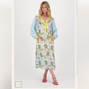 NWT ME369
HANNA PLACKET PURA VIDA DRESS